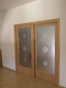 PORTA SCORREVOLE DOPPIO BATTENTE
